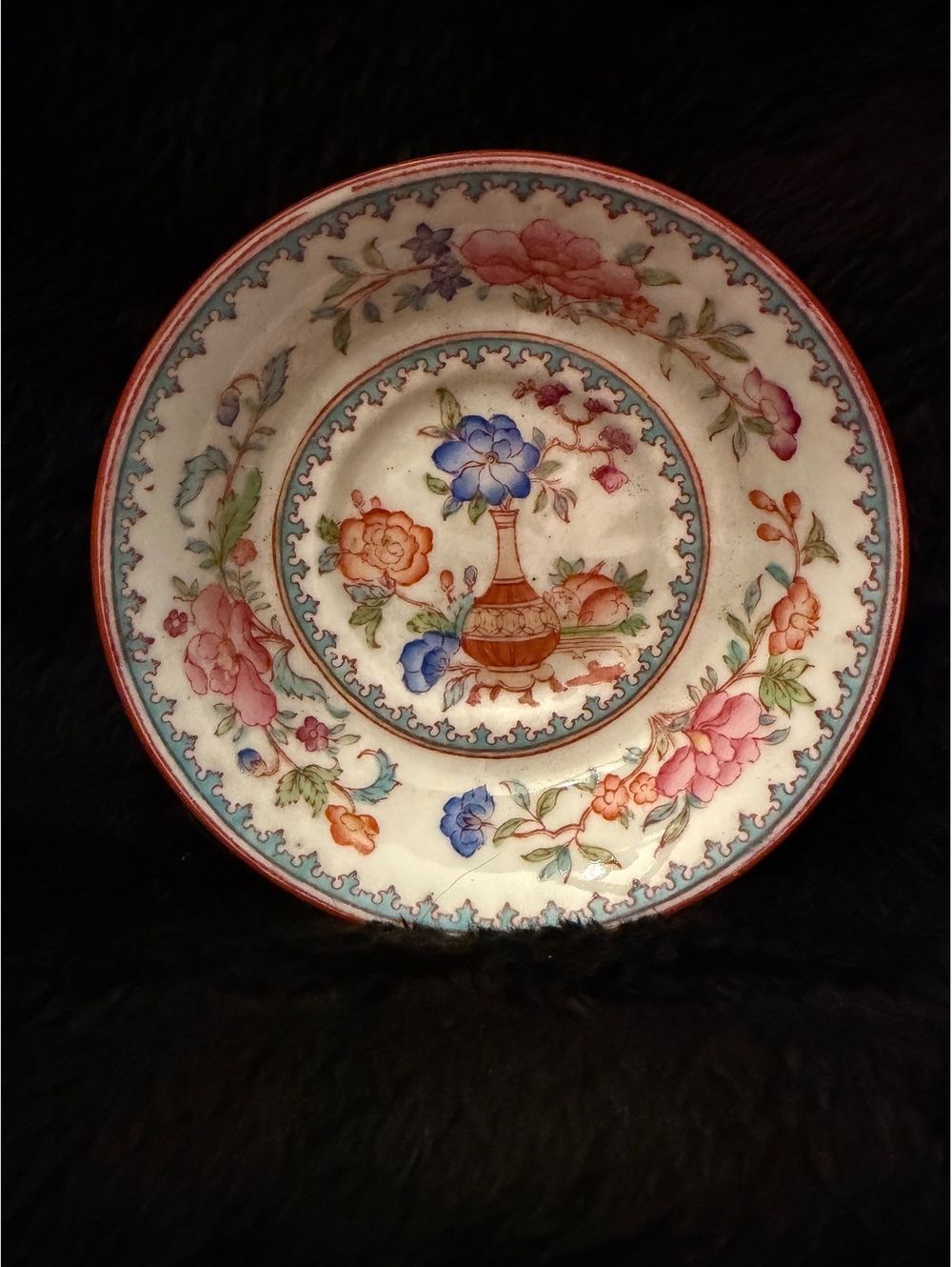 Cauldon floral bowl